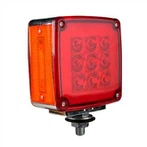 48Led Amber Cover ABS PC kamyon limyè