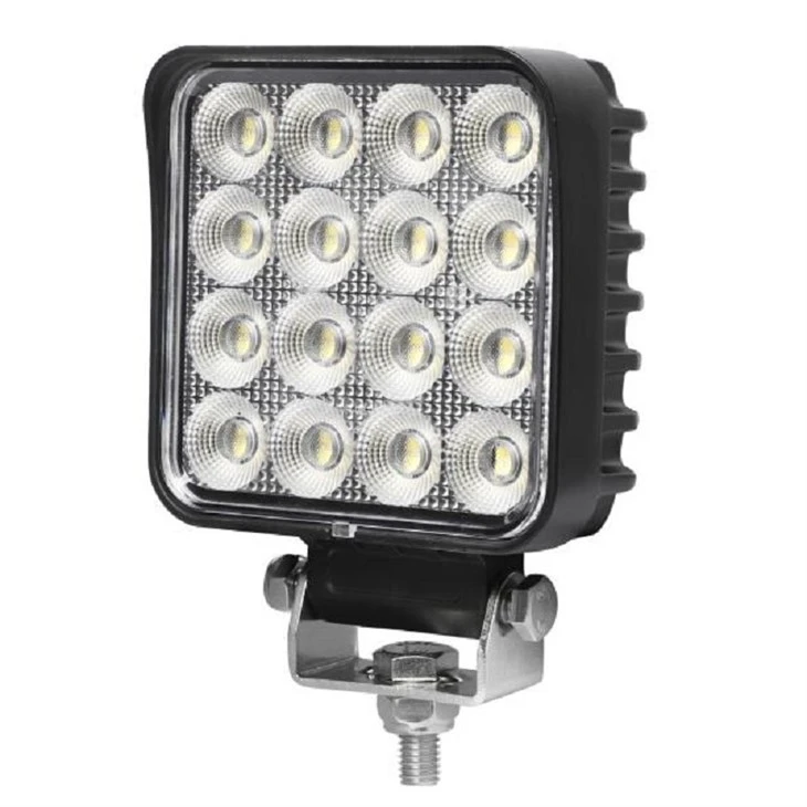 Pwofesyon 64W ki ap dirije limyè inondasyon 9-32 V DC Waterproof Lanp Travay pou Off-Road lou-devwa machin