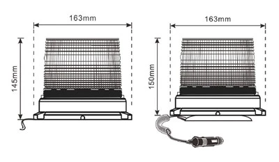 Heavy Duty LED Warning Beacon Light price